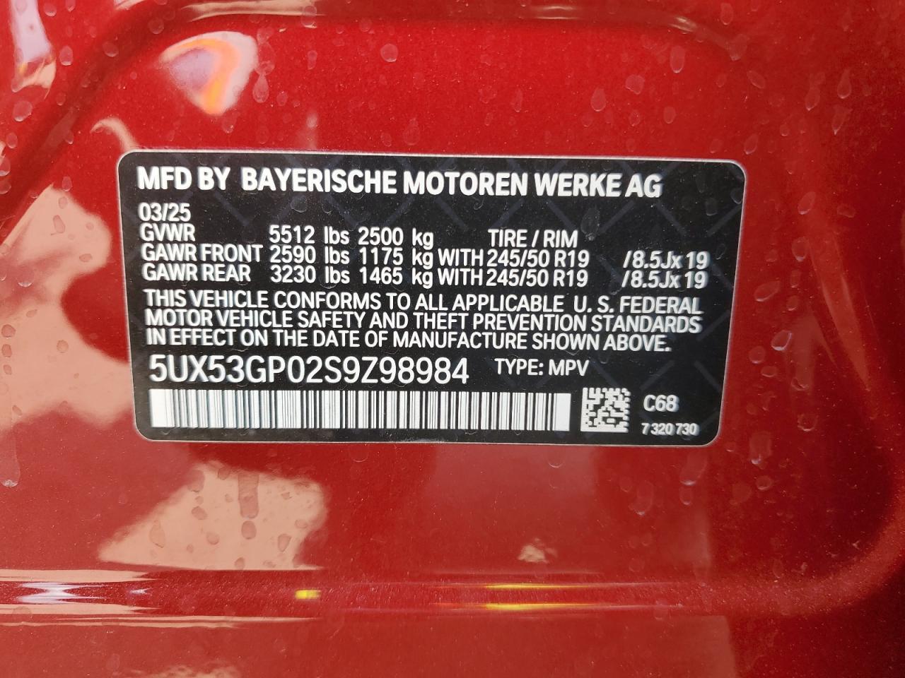 2025 BMW X3