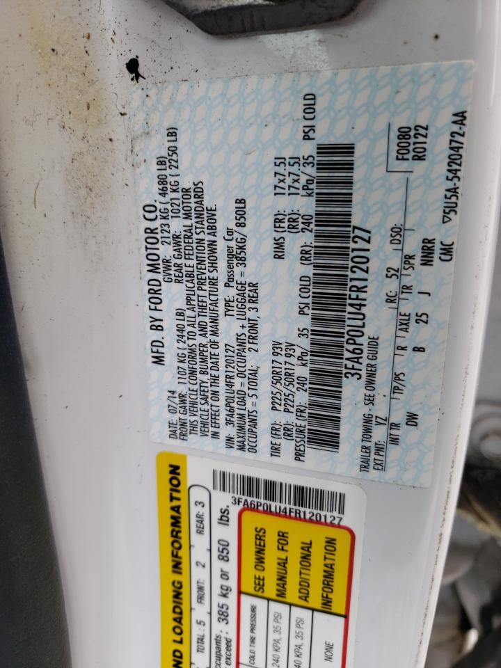 2015 FORD FUSION