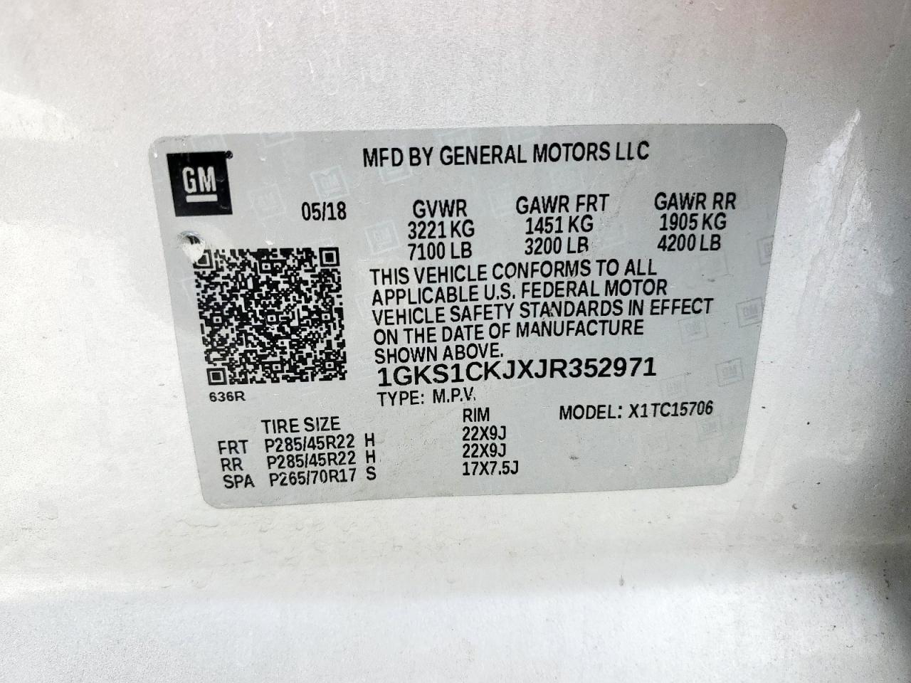 2018 GMC Yukon