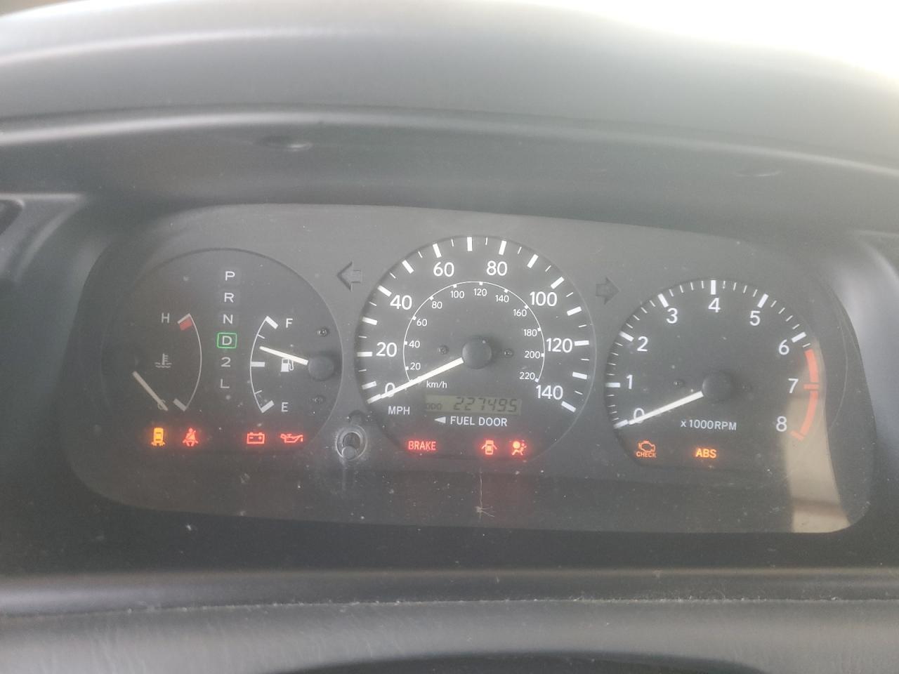 2001 TOYOTA CAMRY