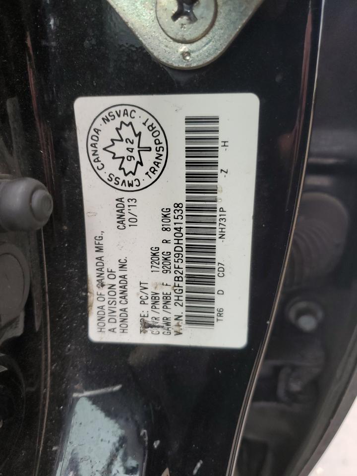 2013 HONDA CIVIC
