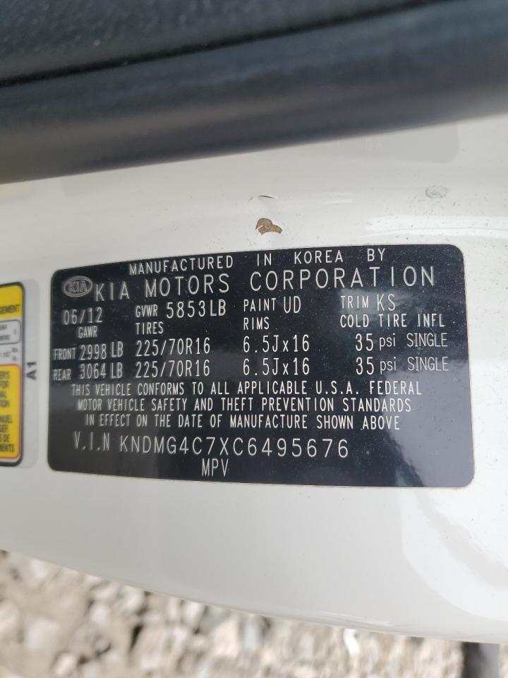 2012 KIA SEDONA