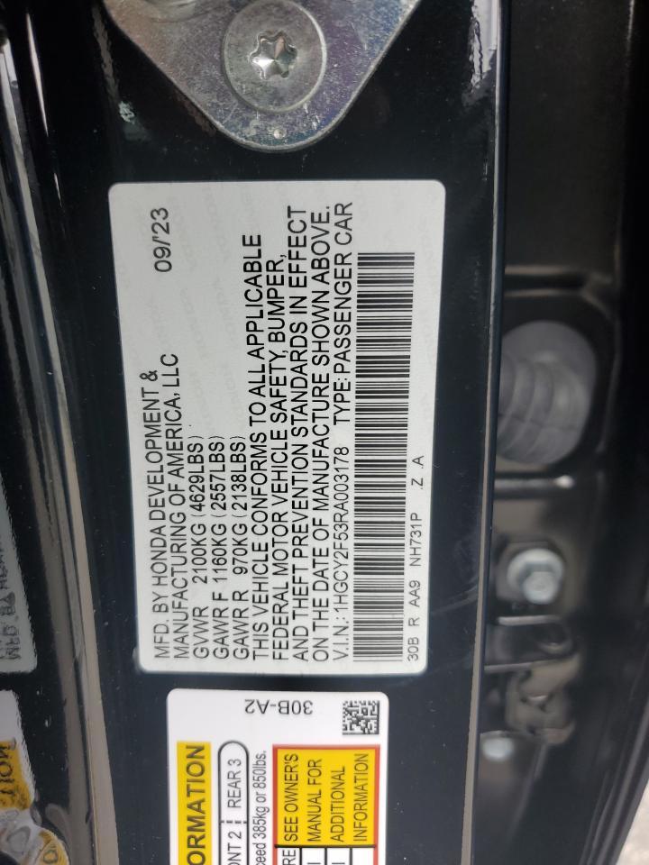 2024 HONDA ACCORD