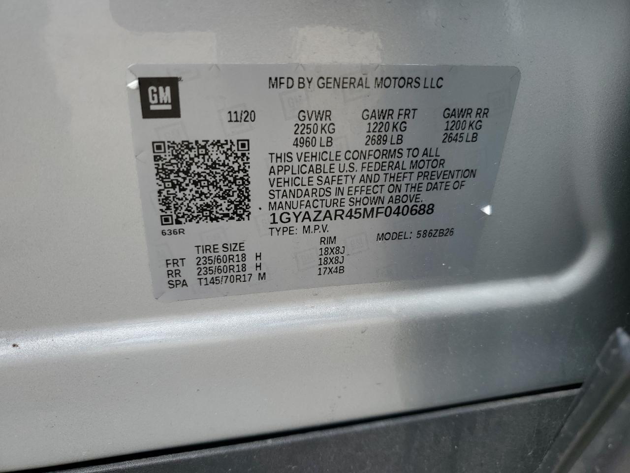 2021 CADILLAC XT4