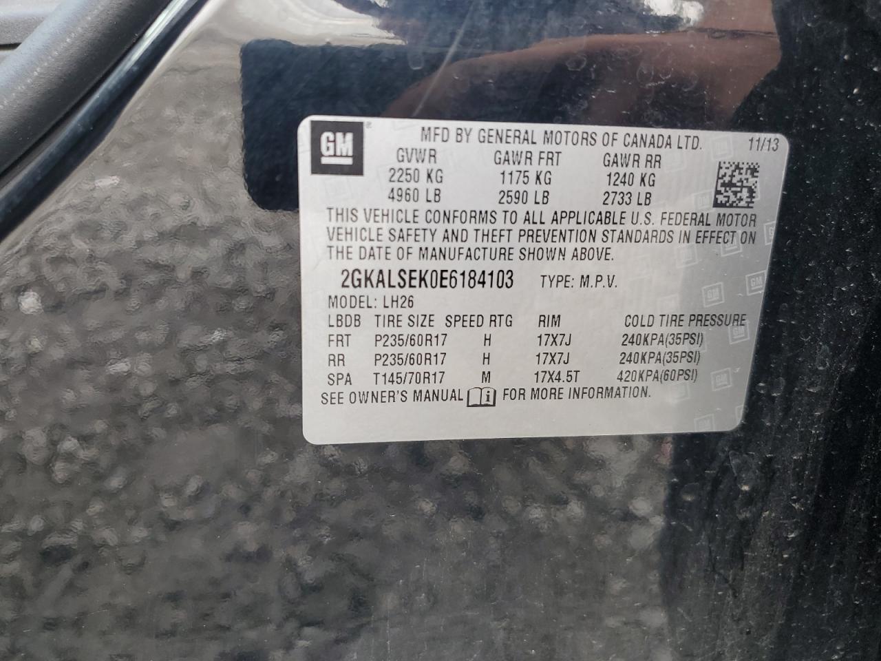 2014 GMC Terrain