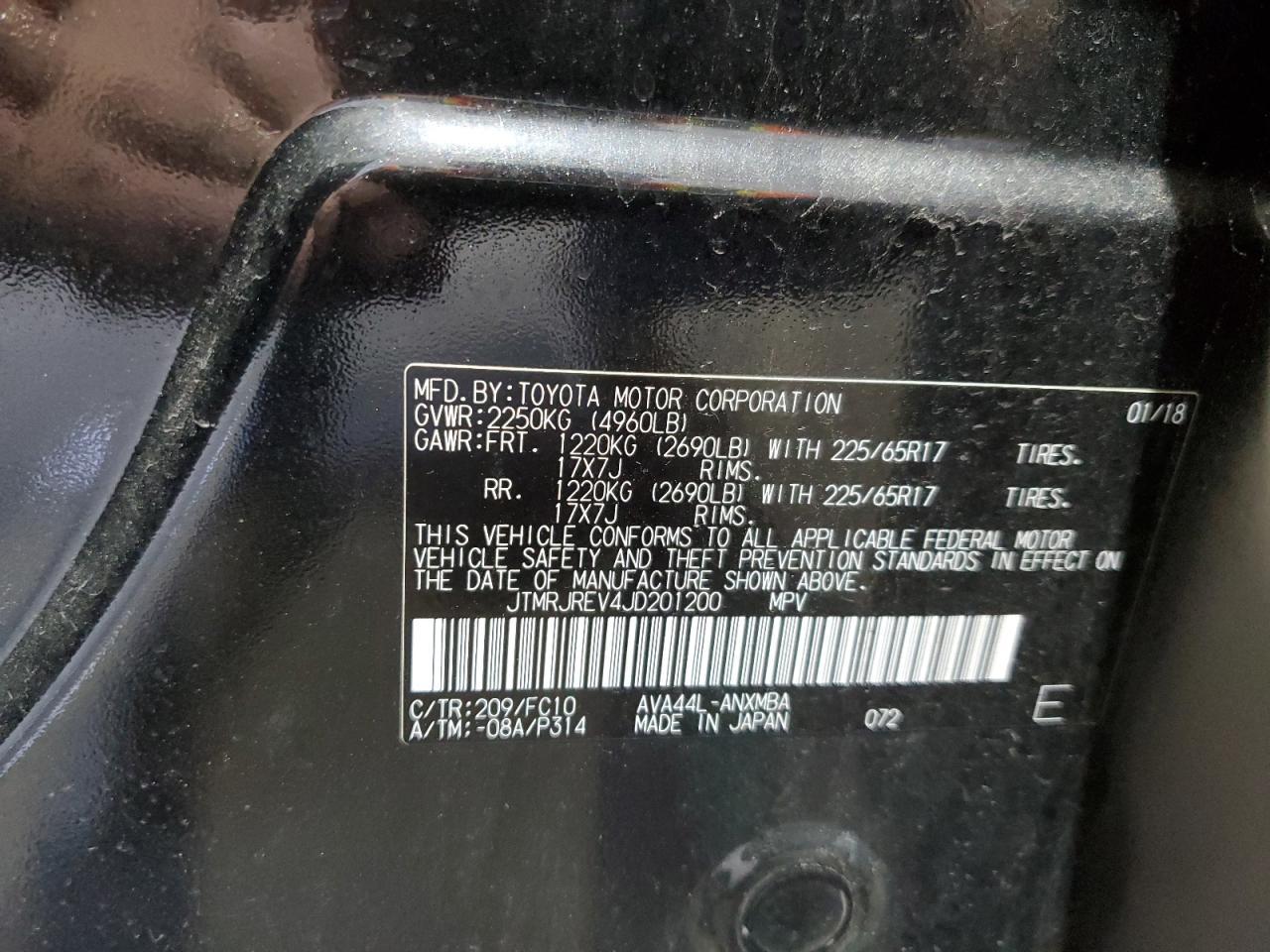 2018 TOYOTA RAV4