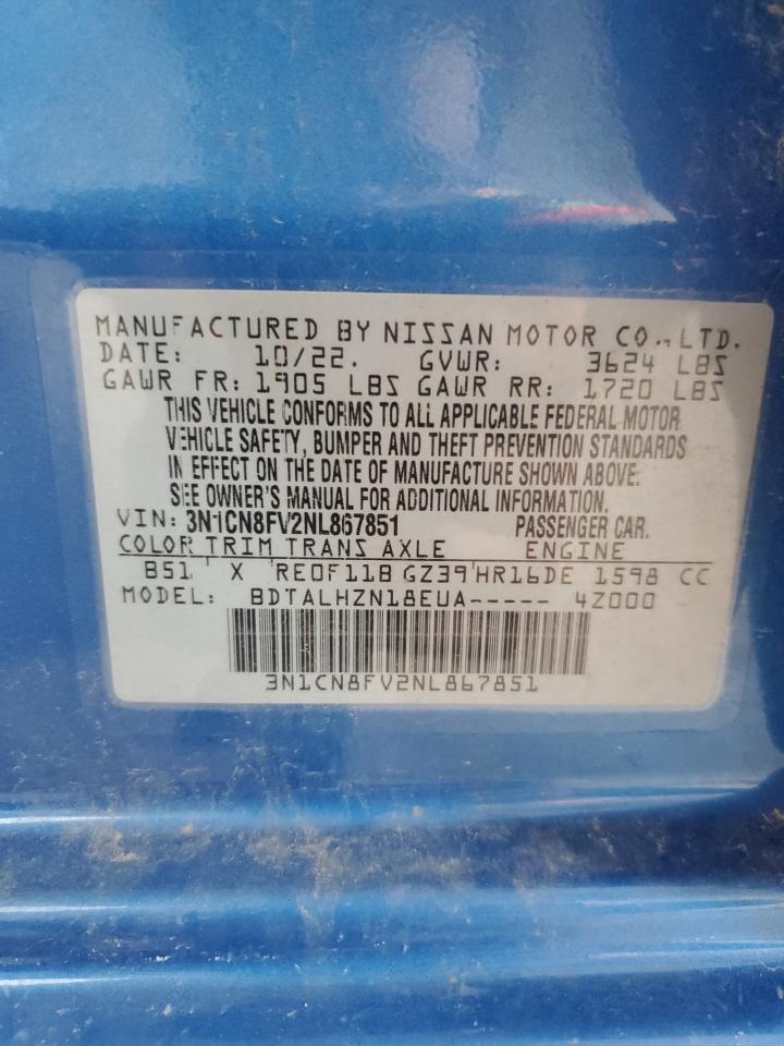 2022 NISSAN VERSA