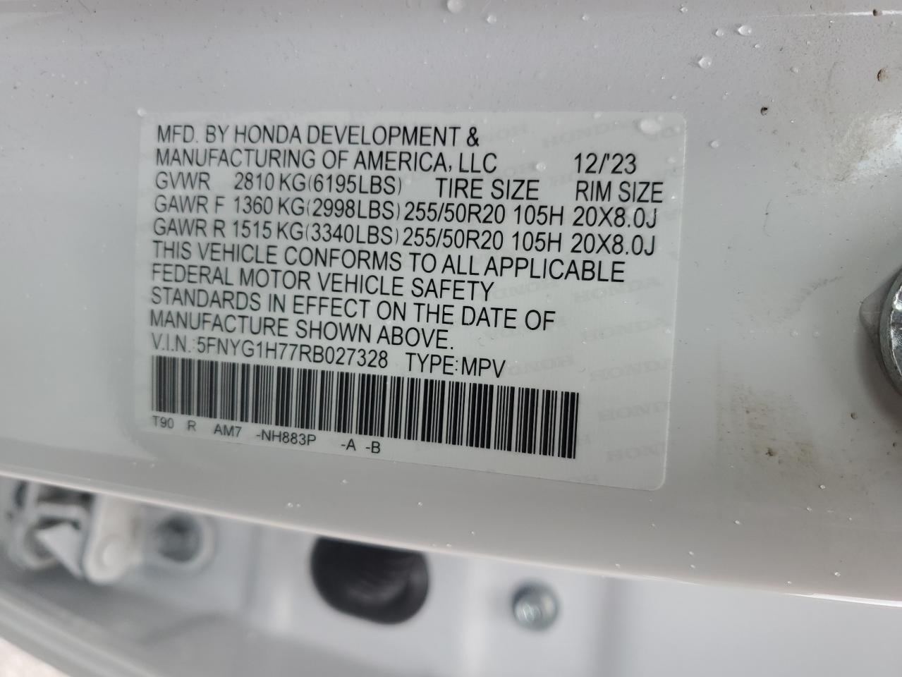 2024 HONDA PILOT
