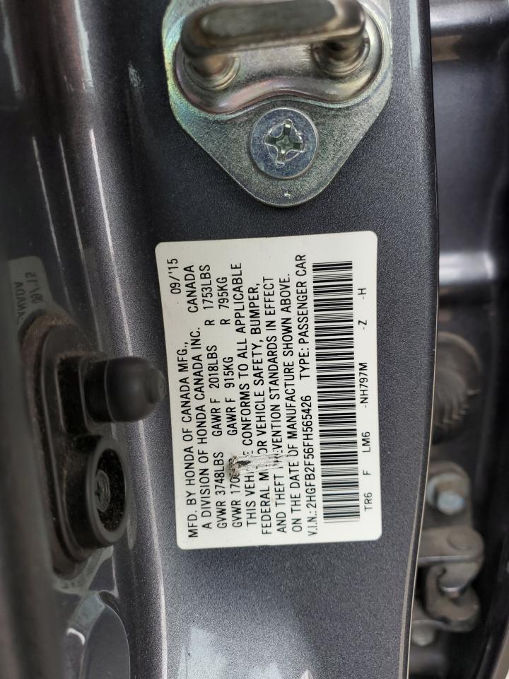 2015 HONDA CIVIC