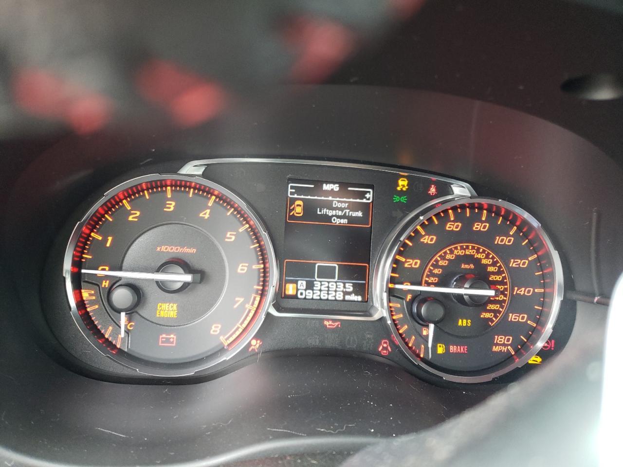 2017 SUBARU WRX