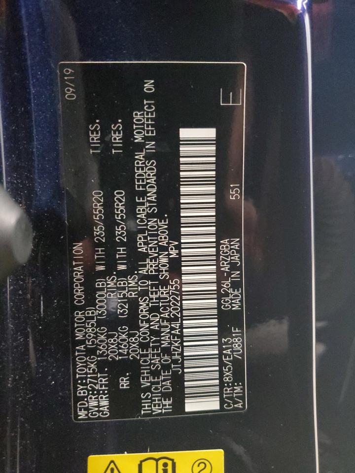 2020 LEXUS RX 350