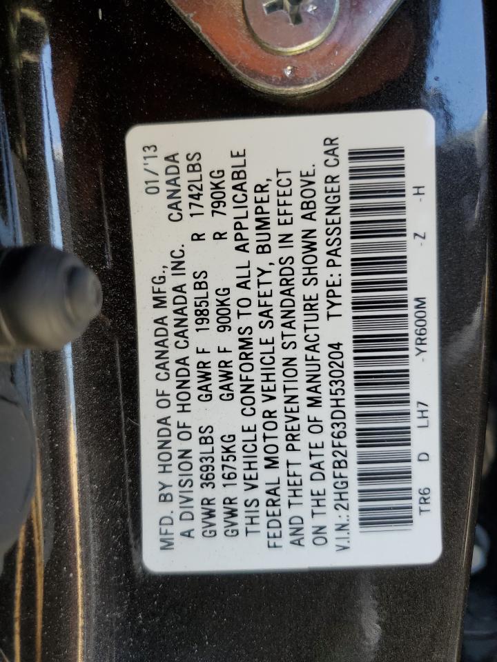 2013 HONDA CIVIC