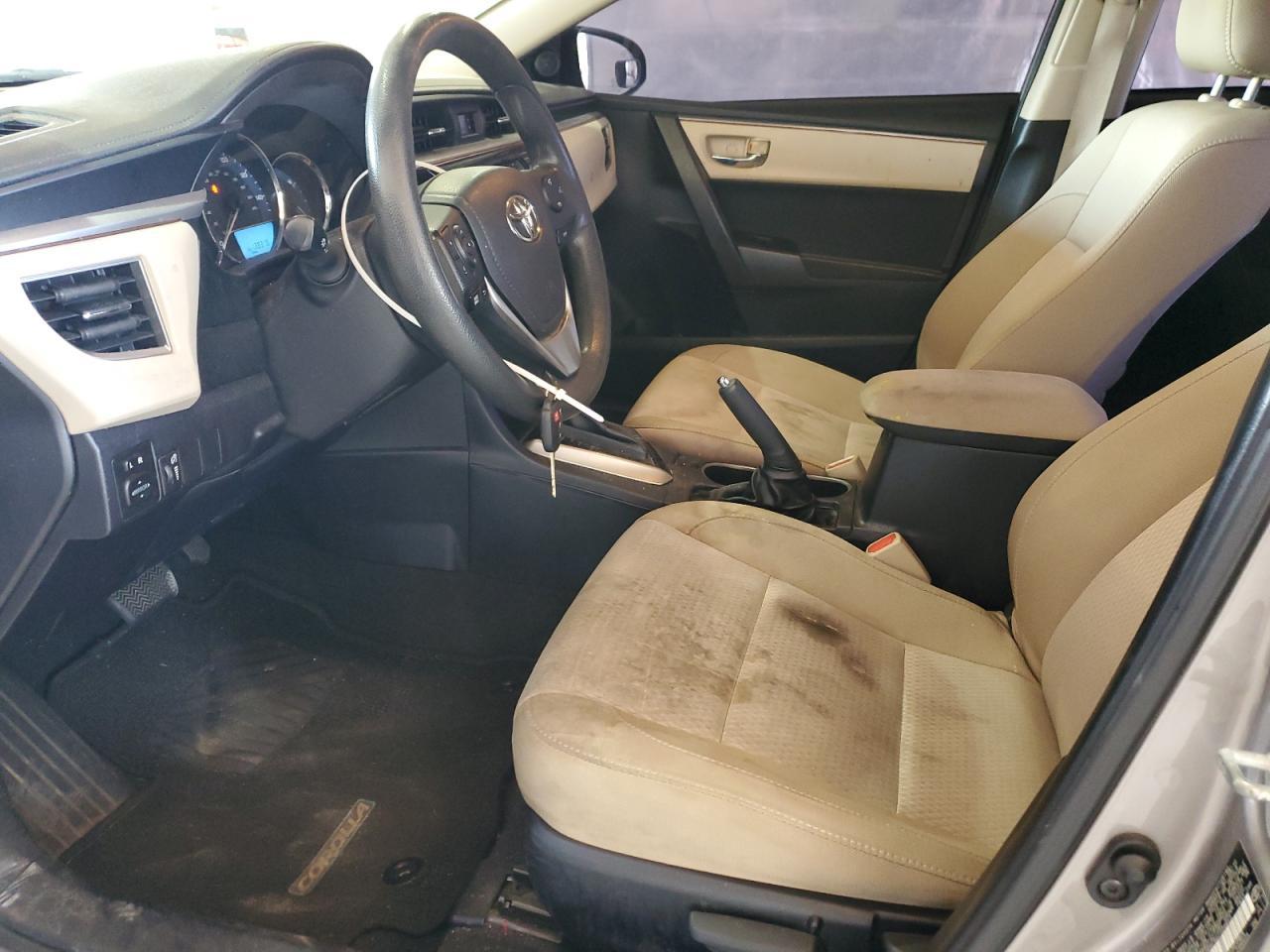 2016 TOYOTA COROLLA