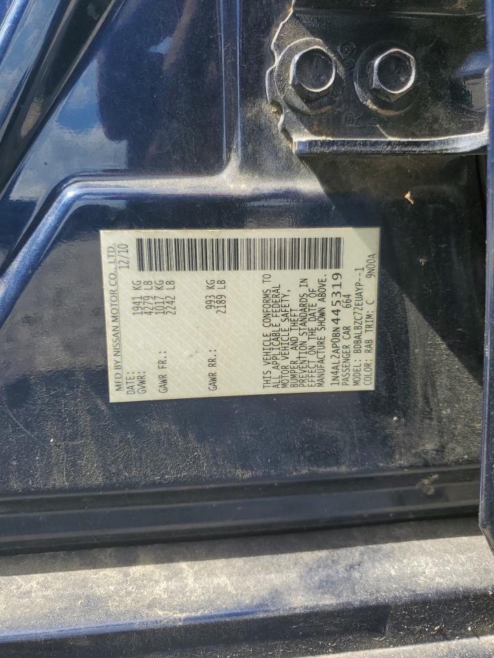 2011 NISSAN ALTIMA