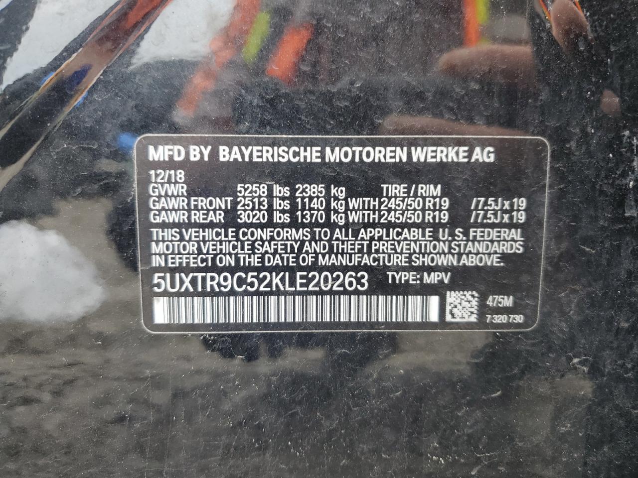 2019 BMW X3