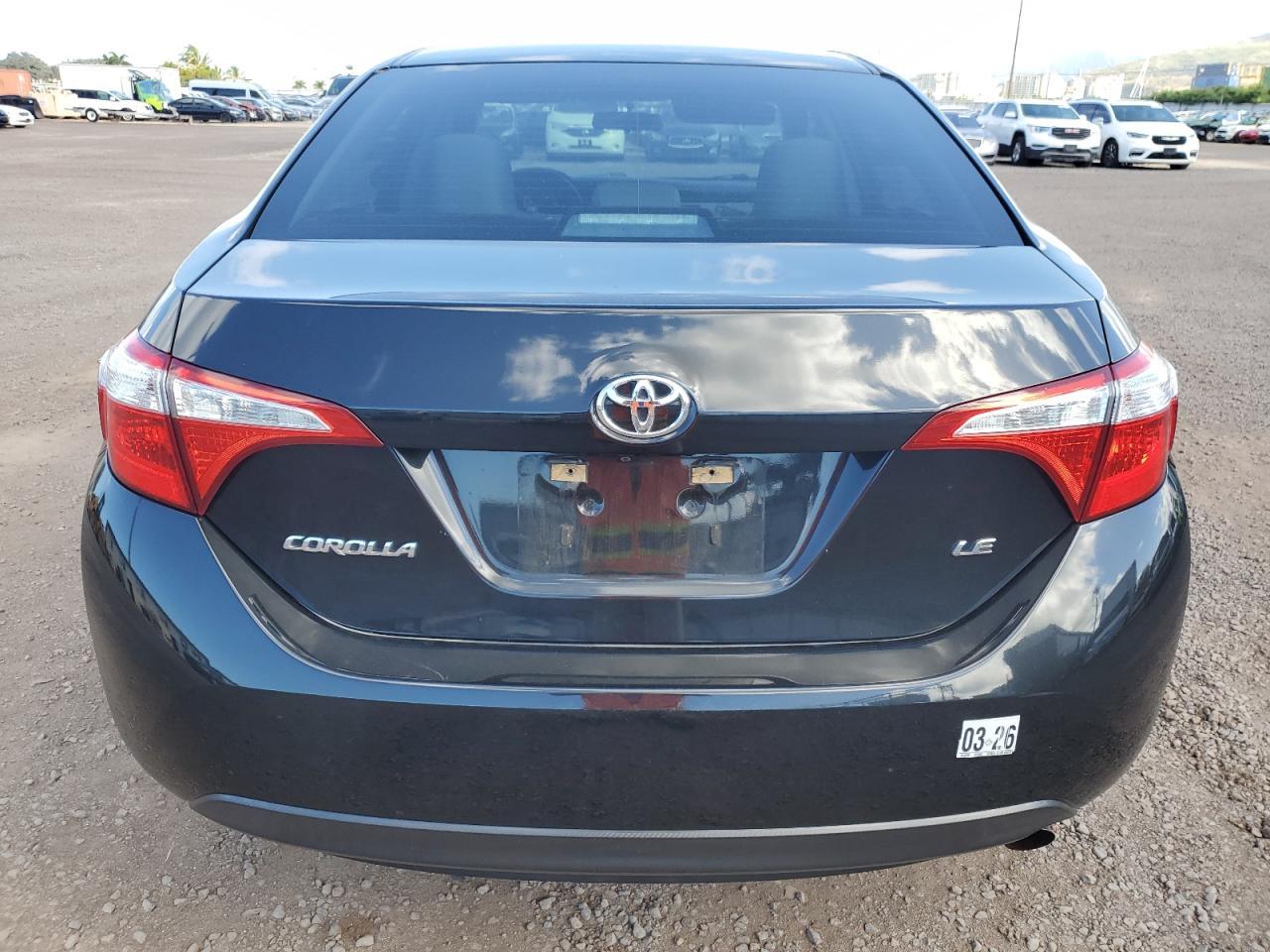 2016 TOYOTA COROLLA