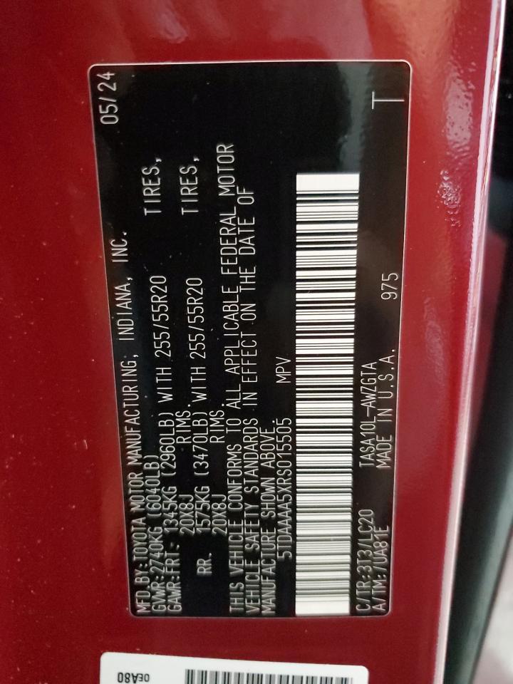 2024 TOYOTA HIGHLANDER
