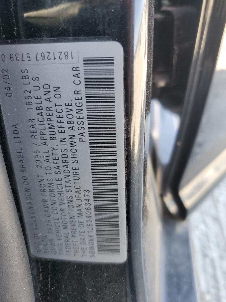 2002 VOLKSWAGEN GOLF