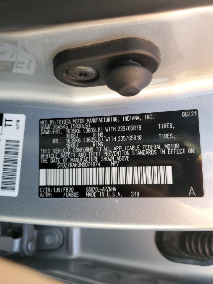 2021 TOYOTA HIGHLANDER