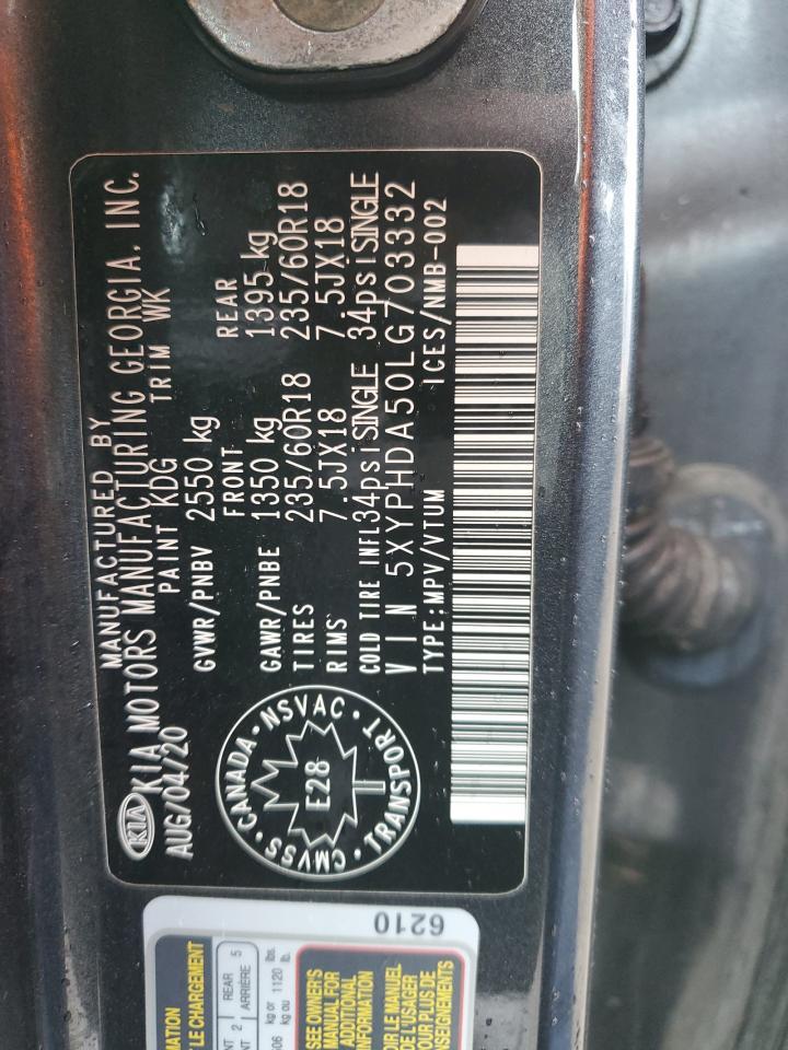2020 KIA SORENTO