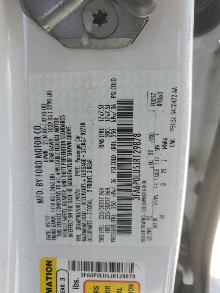 2018 FORD FUSION