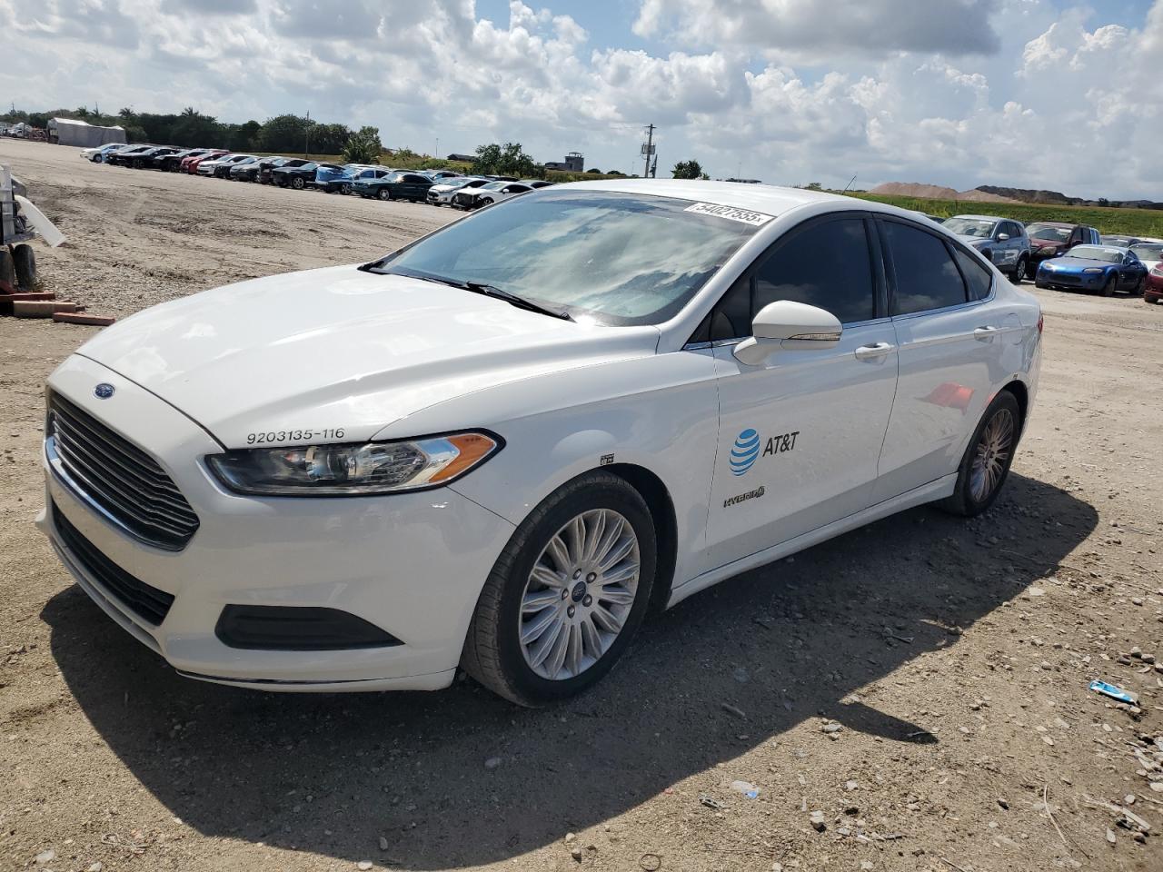 2016 FORD FUSION