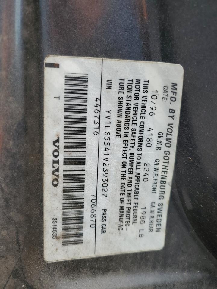 1997 VOLVO 850