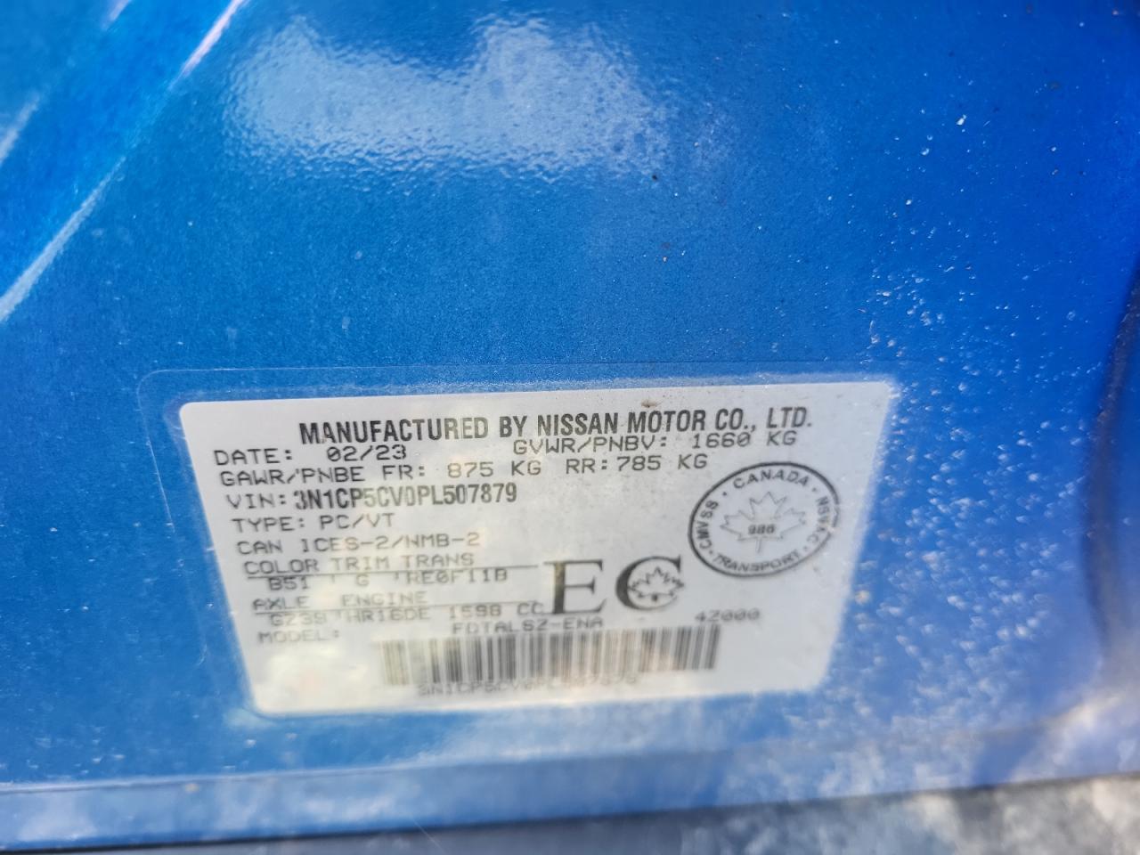 2023 NISSAN KICKS