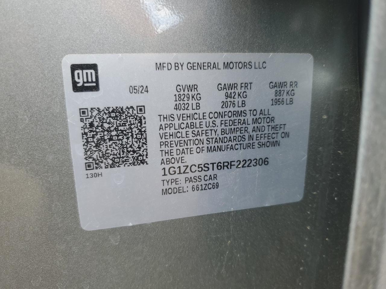 2024 CHEVROLET MALIBU