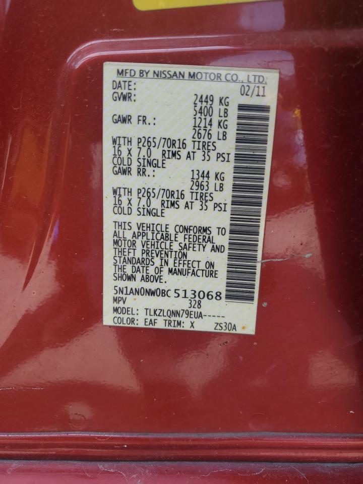 2011 NISSAN Xterra