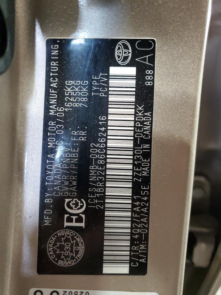 2006 TOYOTA COROLLA