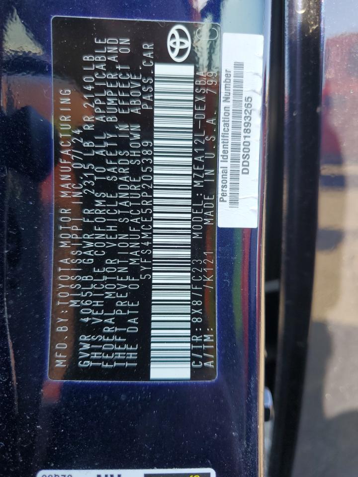 2004 TOYOTA COROLLA