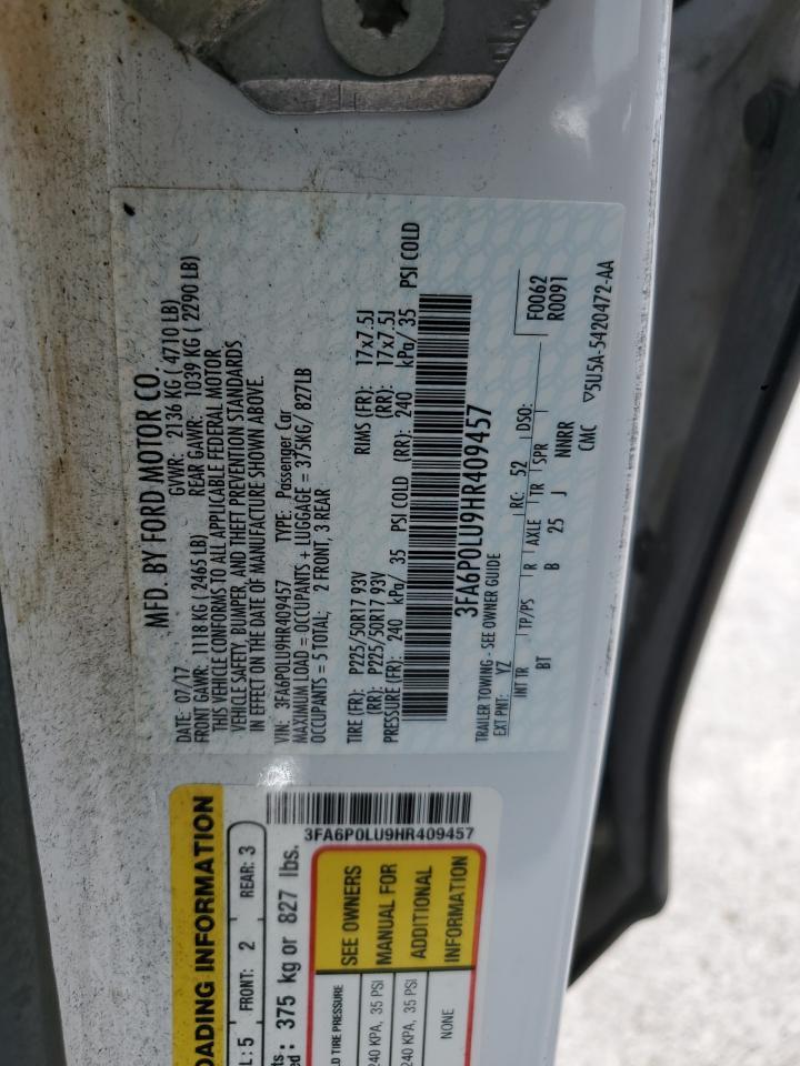 2017 FORD FUSION