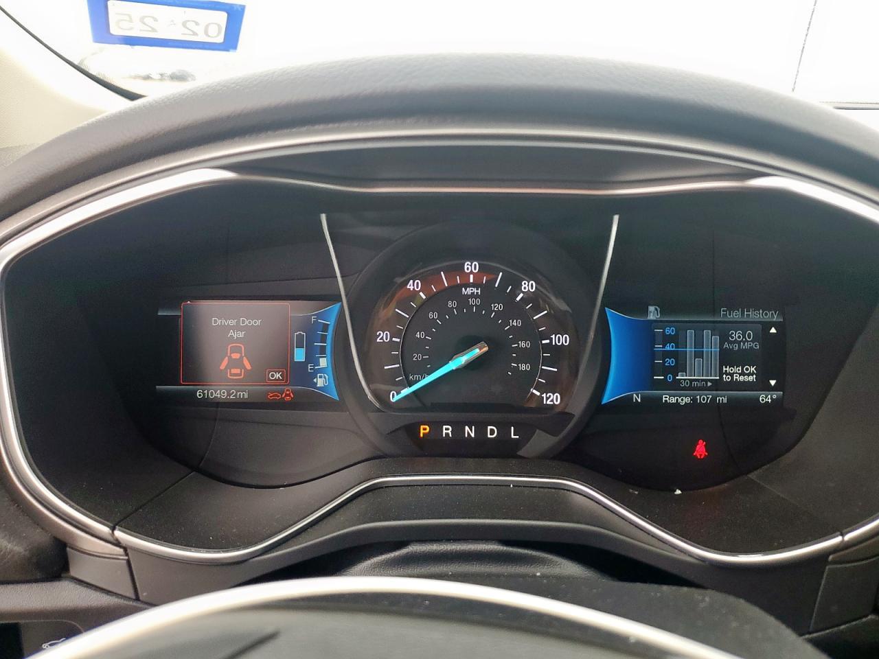 2018 FORD FUSION