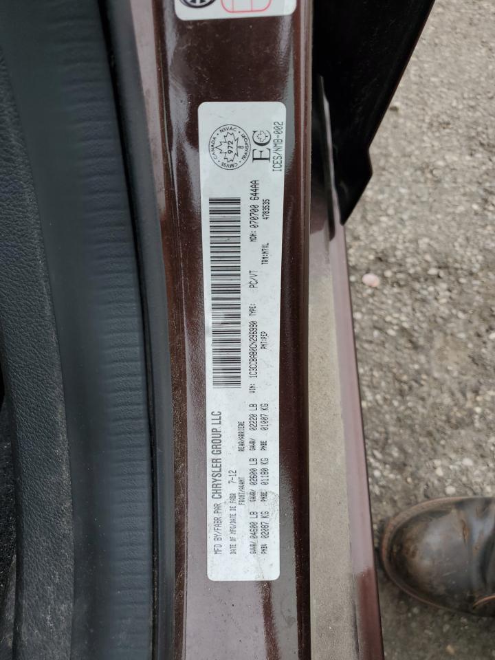 2012 CHRYSLER 200