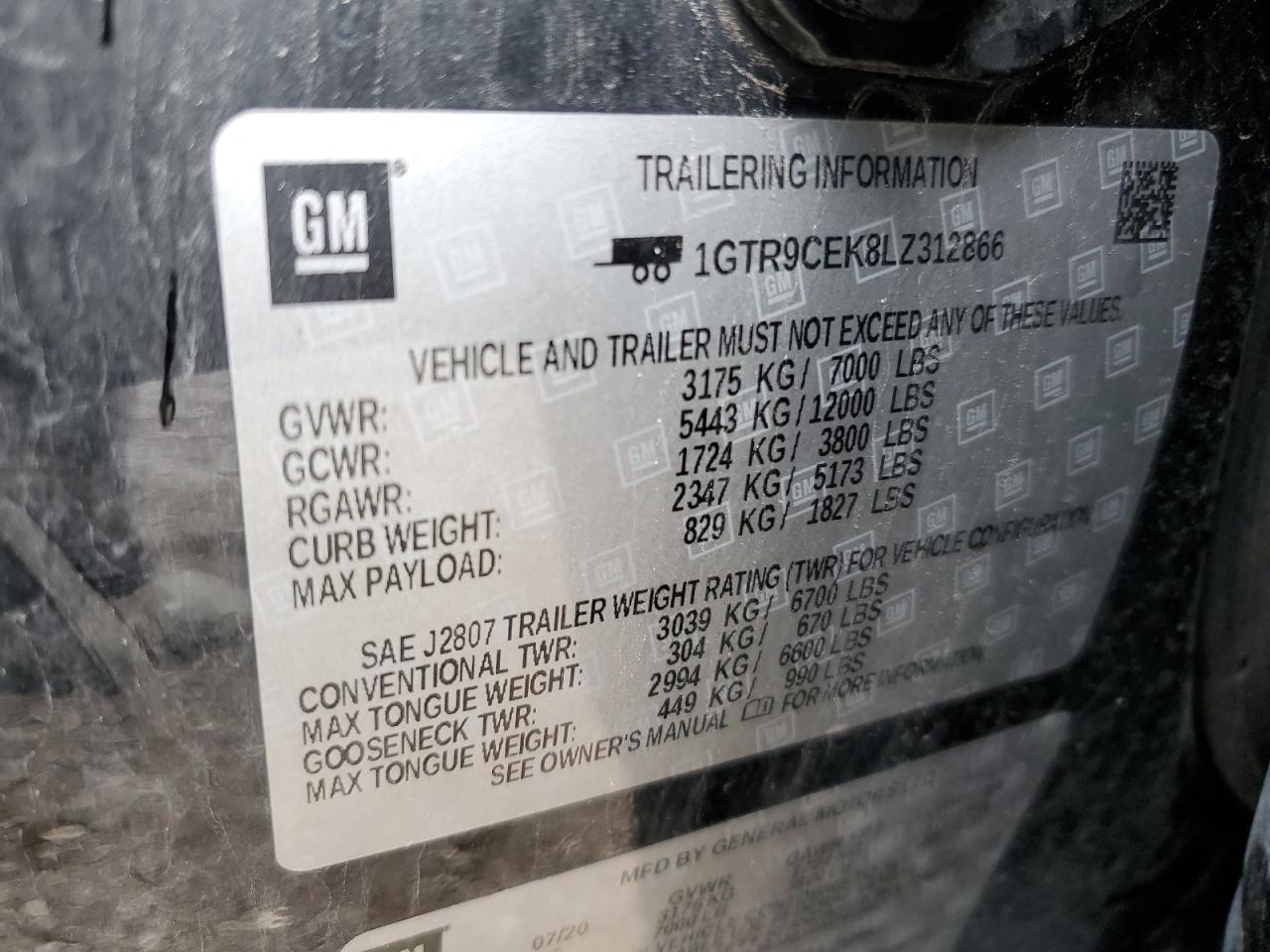 2020 GMC Sierra
