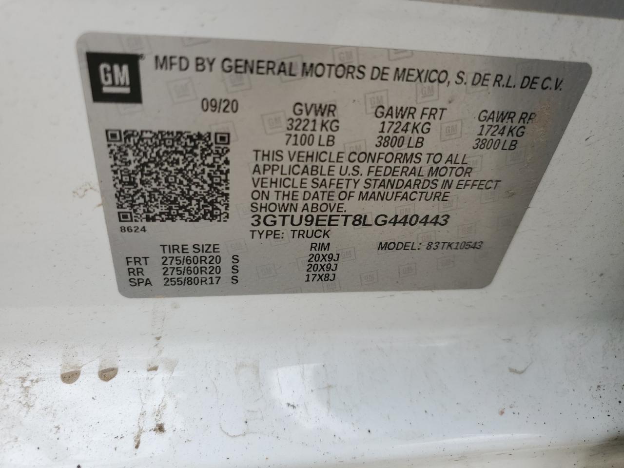 2020 GMC Sierra