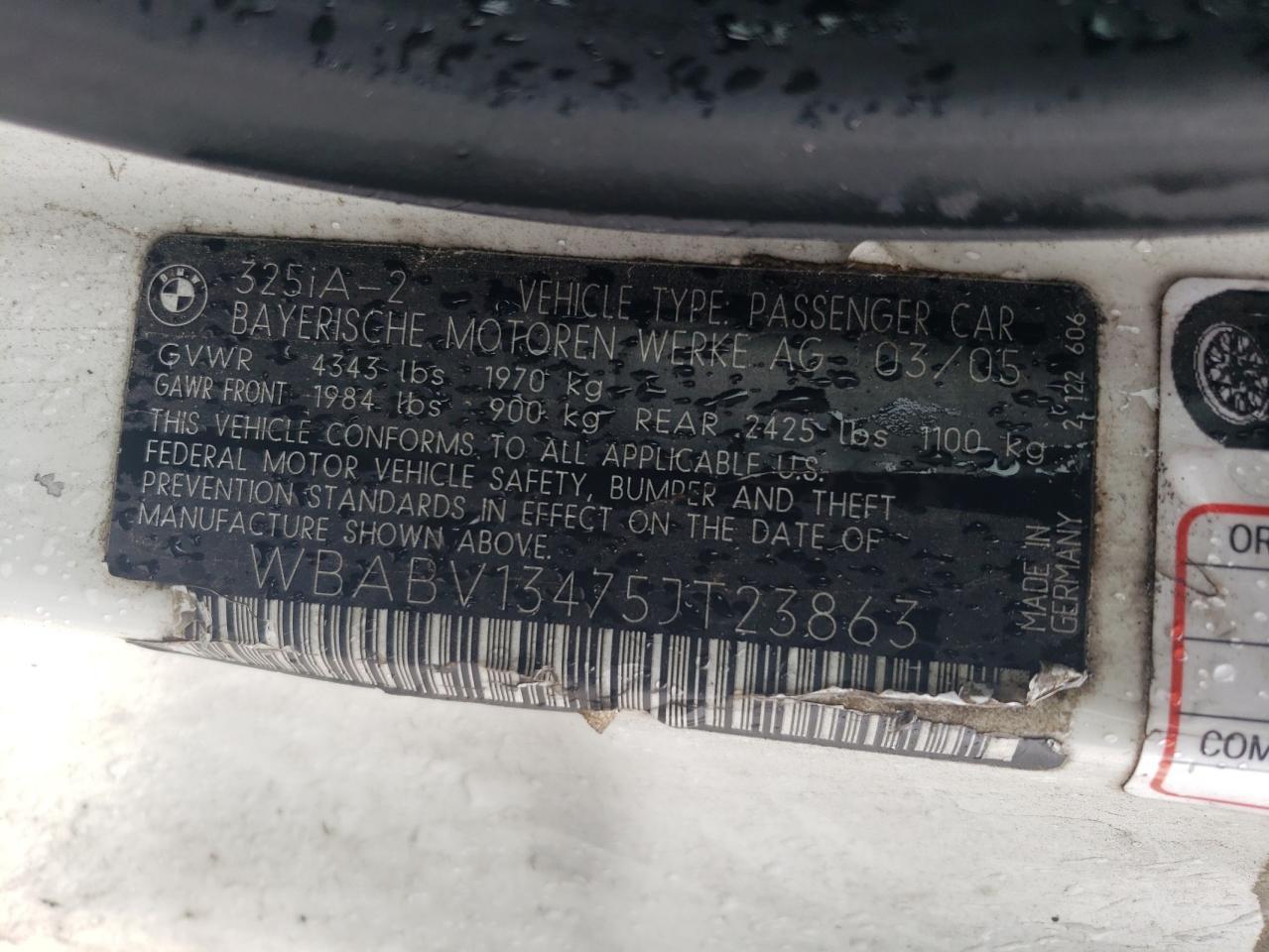2005 BMW 3 SERIES