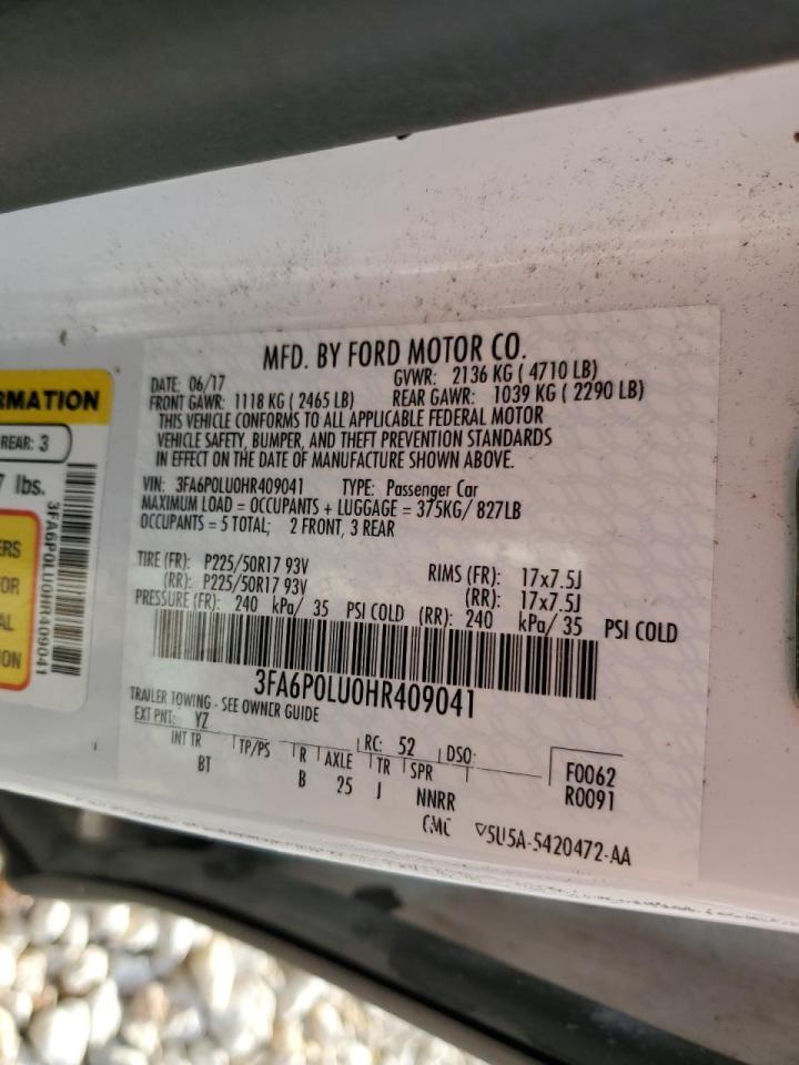 2017 FORD FUSION