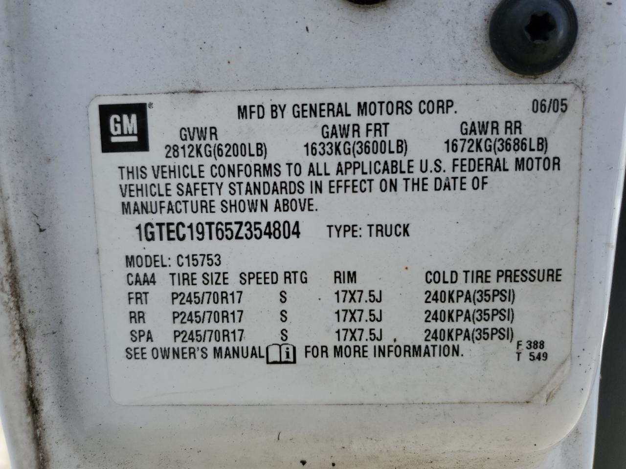 2005 GMC Sierra