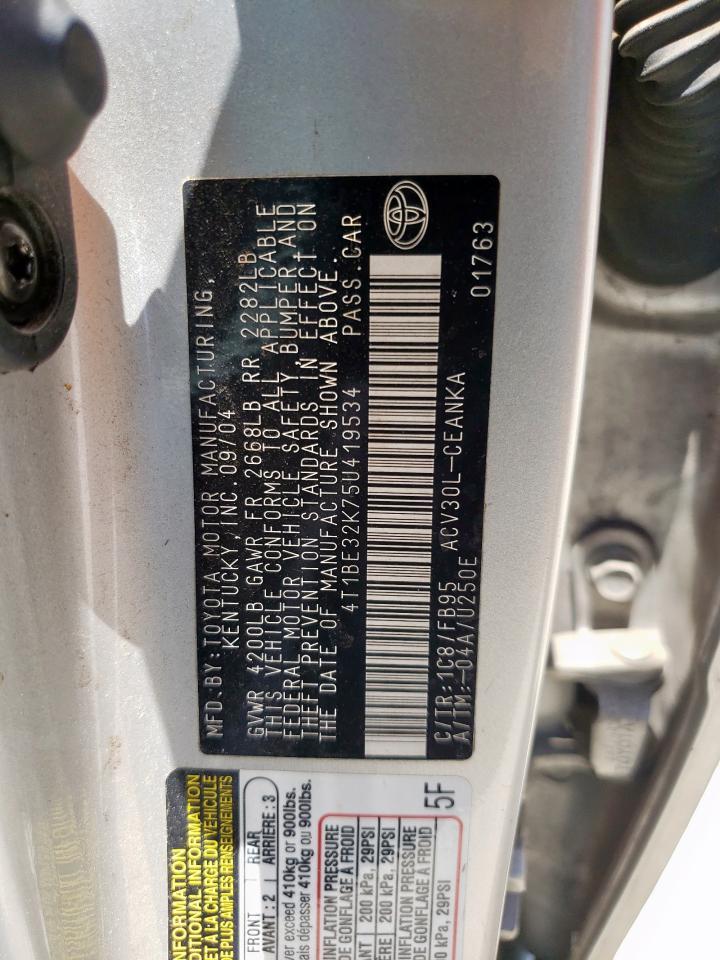 2005 TOYOTA CAMRY