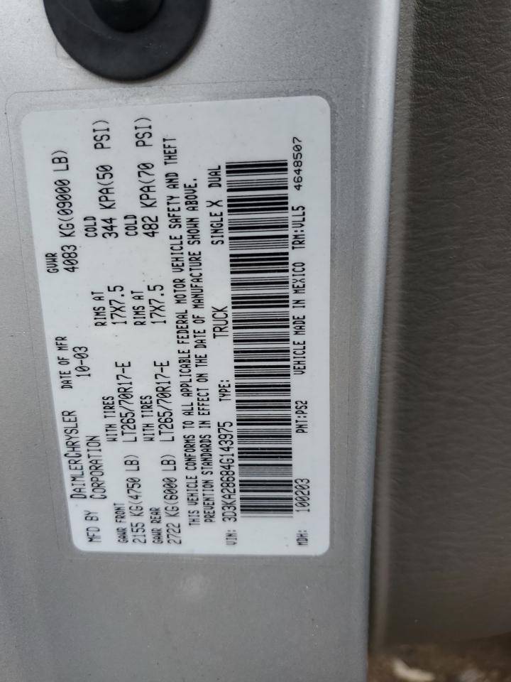 2004 DODGE Ram 2500