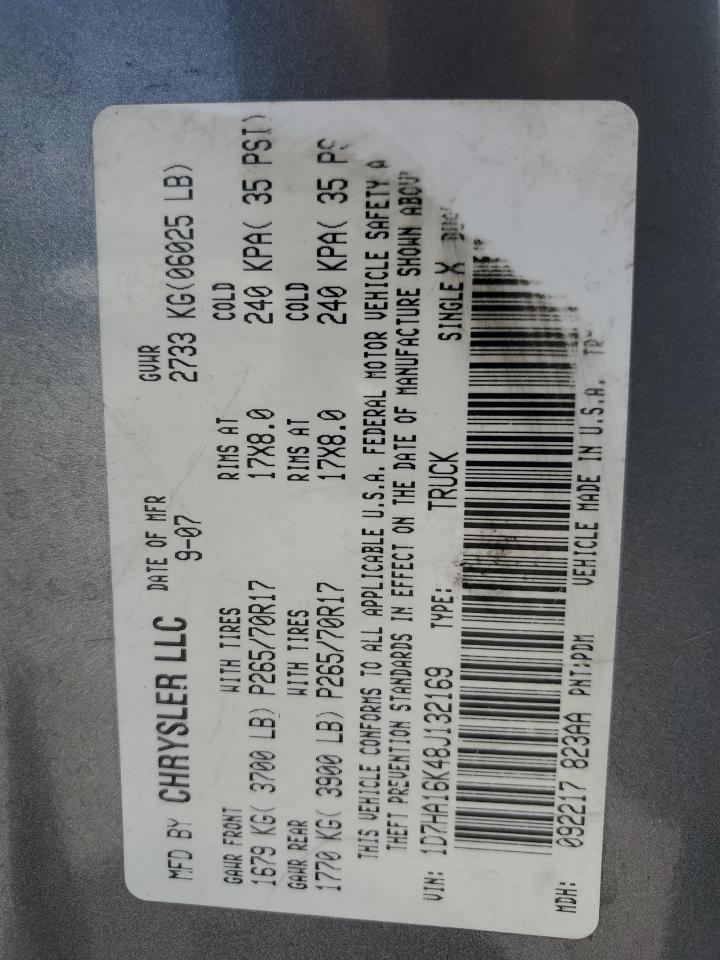 2008 DODGE RAM 1500