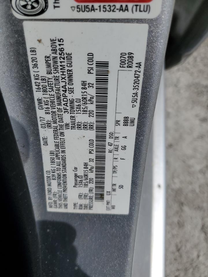 2017 FORD Fiesta