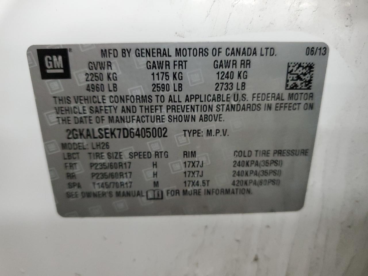 2013 GMC Terrain