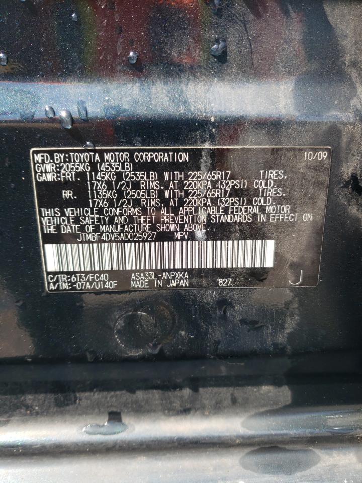 2010 TOYOTA RAV4