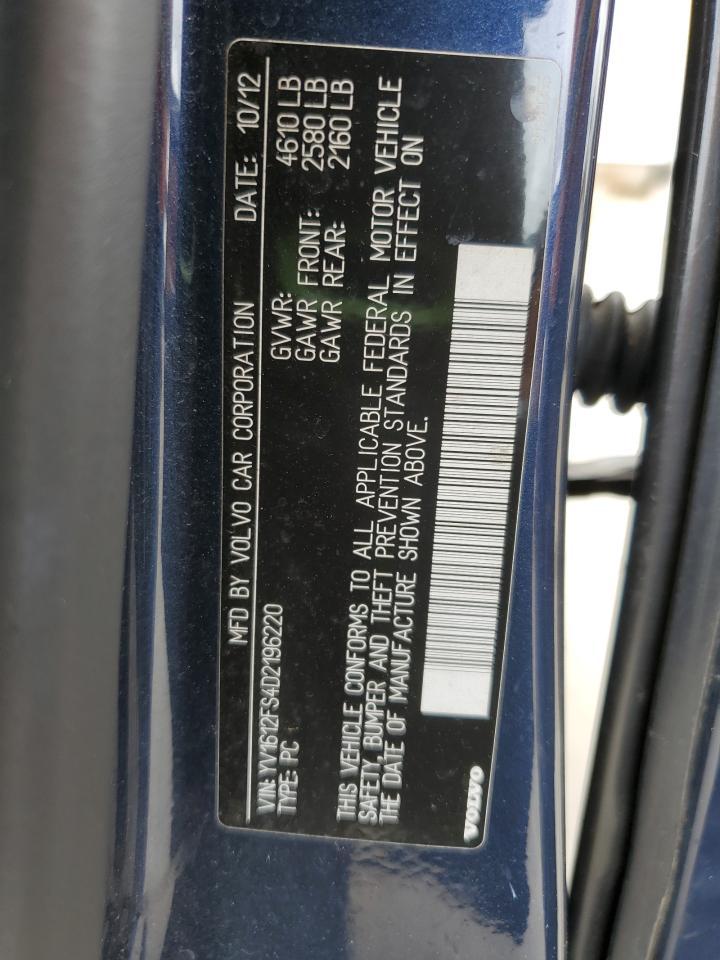 2013 VOLVO S60