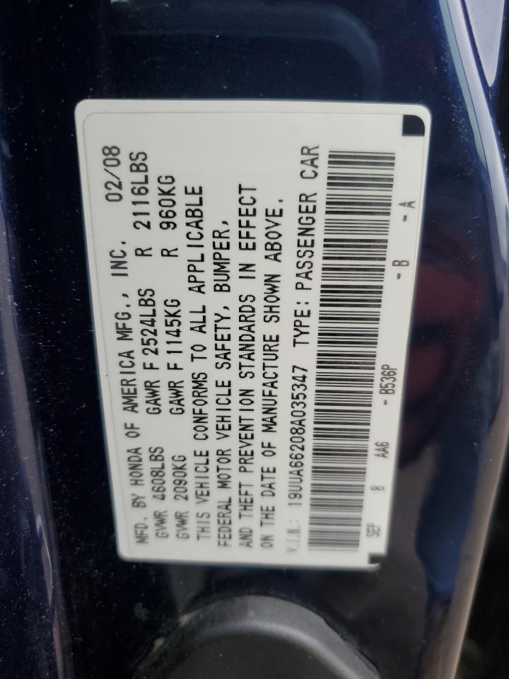 2008 ACURA TL