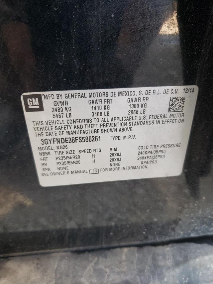 2015 CADILLAC SRX