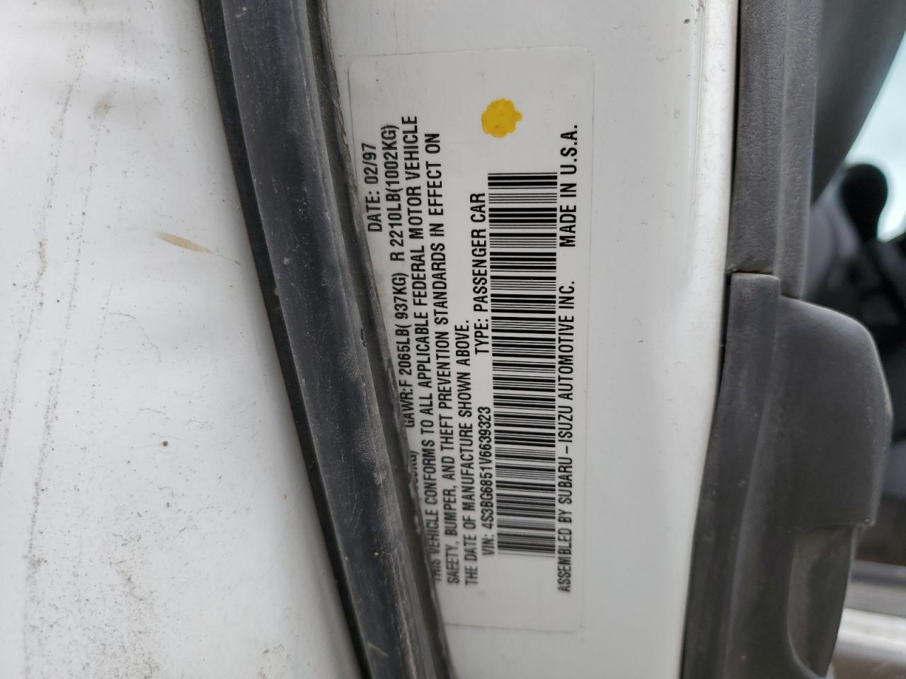 2005 SUBARU Legacy